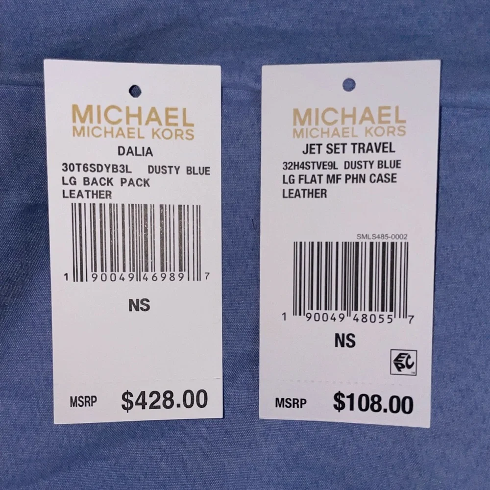 Michael Kors Dahlia Backpack & Jetset Wristlet Set